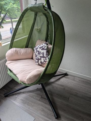 KESSER Luxury Hanging Chair with Frame + Soft Seat Padding, beschikbaar voor biedingen