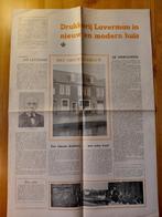 Drachtster courant 30/11/1951 - bijlage Drukkerij Laverman, Verzamelen, Tijdschriften, Kranten en Knipsels, Ophalen of Verzenden