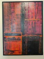 Schilderij 'New York map', 90 cm bij 120 cm, Ophalen