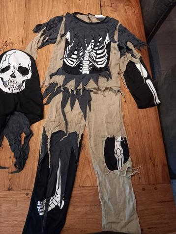 Halloween kostuum / skelet/ verkleden  beschikbaar voor biedingen