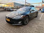 Tesla Model S 100D Long Range 2019 FSD 74000km, Automaat, Beige, Model S, Zwart