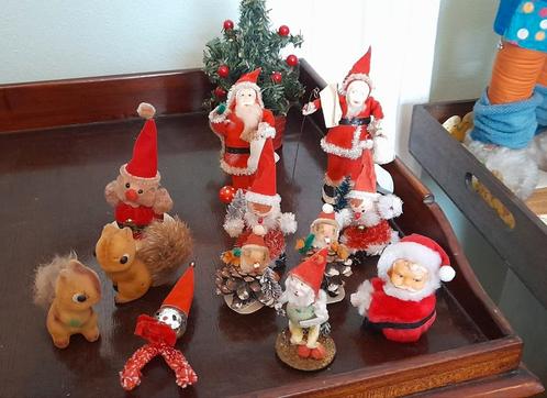 Oude kerstmannetjes, Diversen, Kerst, Gebruikt, Ophalen of Verzenden