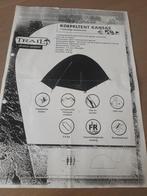 NIEUWE TENT. 3PERS  groen informatie op foto., Caravans en Kamperen, Tenten, Ophalen, Zo goed als nieuw, Tot en met 2