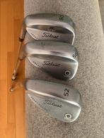 titleist vokey wedges set 52,56,60 graden linkshandig, Sport en Fitness, Golf, Ophalen of Verzenden, Zo goed als nieuw, Club, Overige merken
