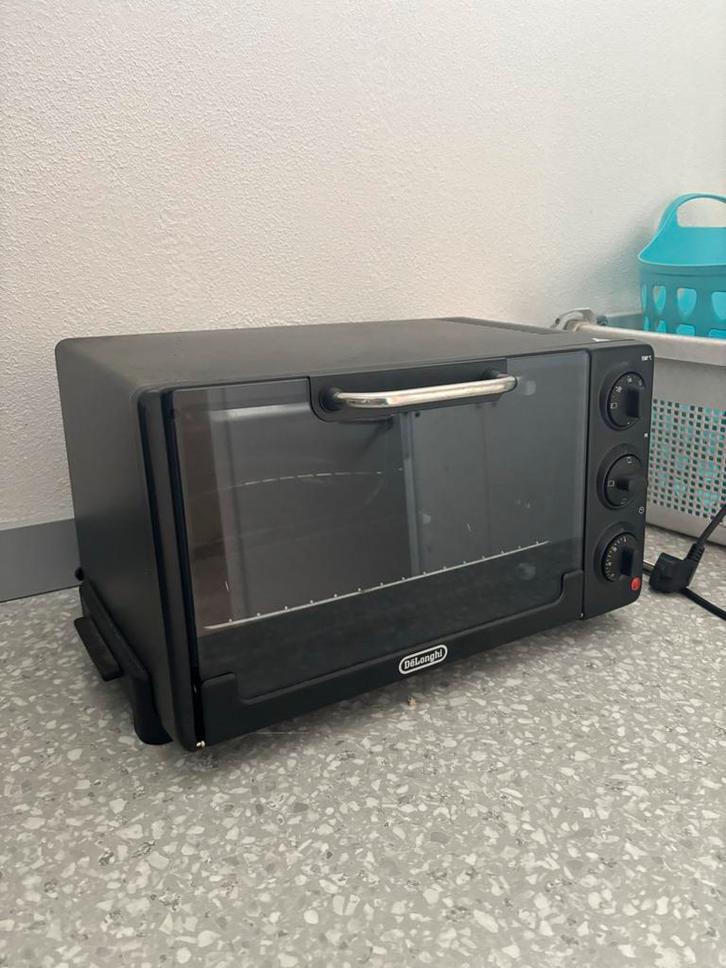 DeLonghi Mini Oven - Ideaal voor Camper/Student, Witgoed en Apparatuur, Ovens, Gebruikt, Vrijstaand, Oven, Minder dan 45 cm, Ophalen