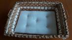 Oud rieten mandje, Gebruikt, Mand, Ophalen of Verzenden, Riet