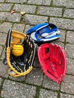 honkbal handschoenen en honkbalset, Ophalen of Verzenden, Zo goed als nieuw