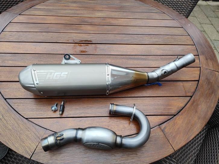 HGS uitlaat Kx/Kxf 250, Motoren, Onderdelen | Kawasaki, Ophalen of Verzenden