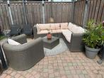 Mooie lounge set aangeboden, Tuin en Terras, Ophalen of Verzenden, Zo goed als nieuw, Wicker, Stoel