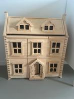 Plan Toys Houten Victoriaans Poppenhuis, Ophalen, Zo goed als nieuw, Poppenhuis