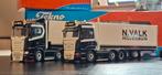 Tekno Scania N. Valk Hilversum Set - Nieuwstaat!, Ophalen of Verzenden, Nieuw, Bus of Vrachtwagen, Tekno
