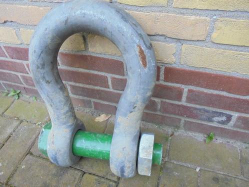 D-sluiting, harp sluiting, d sluiting, green pin. 55 ton., Doe-het-zelf en Verbouw, Lieren en Takels, Gebruikt, Handmatig, Ophalen