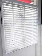 ZGAN Witte Jaloezie Luxaflex Wit Hout Shutters 100 x 130cm, Ophalen, 100 tot 150 cm, Zo goed als nieuw, Modern
