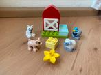 Duplo, kinderboerderij met dieren, set 10949 compleet, Ophalen of Verzenden, Gebruikt, Complete set, Duplo
