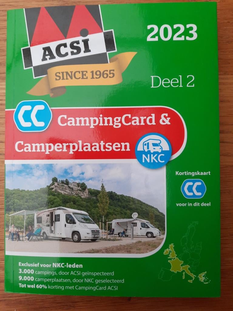 ACSI Campinggids 2023 - Deel 2, Boeken, Reisgidsen, Zo goed als nieuw, Campinggids, Europa, ANWB, Budget, Ophalen of Verzenden