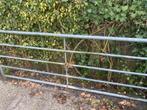 Te koop gegalvaniseerd weidehek met hang en sluitwerk, Ophalen, Zo goed als nieuw, IJzer, Tuinhek