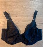 Freya 85G full cup zwart kant borduur, Kleding | Dames, Ondergoed en Lingerie, Verzenden, Zwart, Freya, BH
