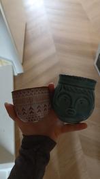 Leuke plantenbakken - Zo goed als nieuw!, Overige materialen, Minder dan 30 cm, Minder dan 60 cm, Ophalen of Verzenden