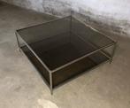Vintage minimalistische salontafel, Ophalen, Gebruikt, 50 tot 100 cm, 50 tot 100 cm