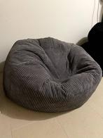 Grey Bean Bag Corduroy, Huis en Inrichting, Ophalen, Zo goed als nieuw, Grijs, Zitzak