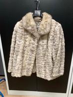 Nerts jas maat 38. Bontjas, Kleding | Dames, Maat 38/40 (M), Beige, Ophalen of Verzenden, Zo goed als nieuw