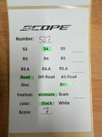 Scope s4 wielset velgrem, Fietsen en Brommers, Fietsonderdelen, Gebruikt, Ok, Racefiets, Ophalen of Verzenden