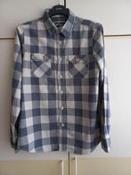Heren overhemd, Blauw, Ophalen of Verzenden, Halswijdte 41/42 (L), Gedragen