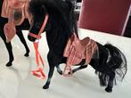 Vintage Speelgoed Paarden Set, Ophalen of Verzenden, Gebruikt, Jongen of Meisje