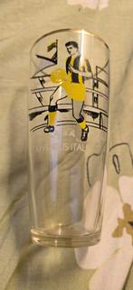 Juventus Italie  voetbal glas, Ophalen of Verzenden, Gebruikt