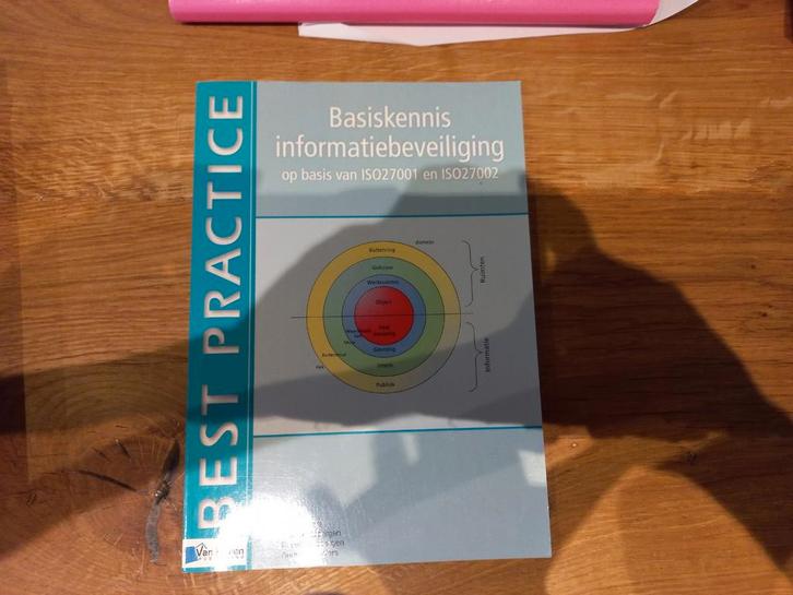 Basiskennis informatiebeveiliging, Boeken, Informatica en Computer, Zo goed als nieuw, Ophalen