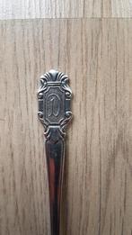 Lepeltje Gero letter D, Ophalen of Verzenden, Zo goed als nieuw, Metaal, Bestek