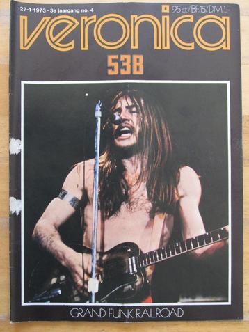 Veronica 1973 Grand Funk Railroad David Cassidy Roy Black beschikbaar voor biedingen