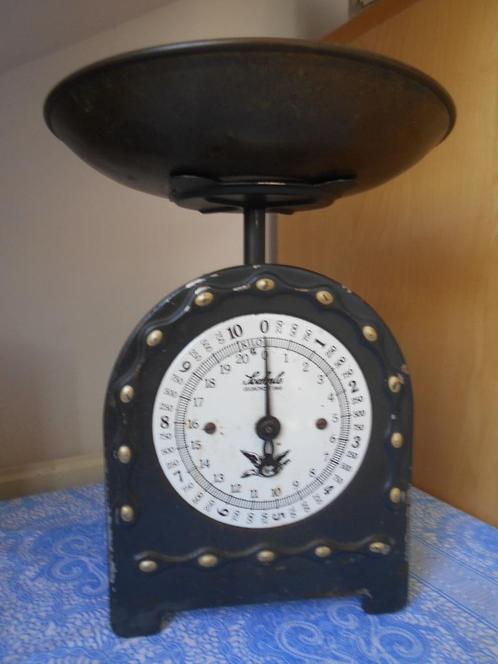vintage Oude keukenweegschaal Soehnle landelijke stijl, met, Huis en Inrichting, Keuken | Keukenbenodigdheden, Zo goed als nieuw