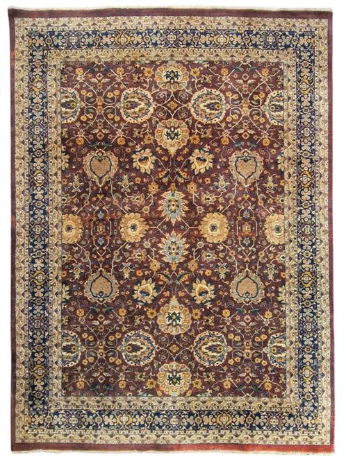 Groot Perzisch tapijt Tabriz 350x250 wollen vloerkleed, Huis en Inrichting, Stoffering | Tapijten en Kleden, Zo goed als nieuw
