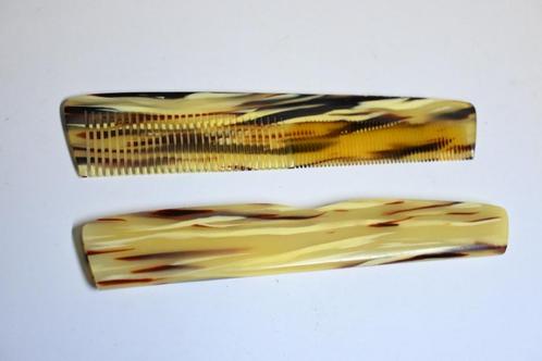 kam in hoes vroege kunststof of plastic soort jaren 30-40, Antiek en Kunst, Curiosa en Brocante, Ophalen of Verzenden