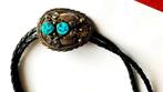 Prachtige NAVAJO Sterling Zilver Turquoise Turkoois ketting, Ophalen, Zilver, Ketting, Met edelsteen