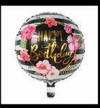 Happy birthday folie ballon, Hobby en Vrije tijd, Feestartikelen, Ophalen of Verzenden, Nieuw, Versiering, Verjaardag
