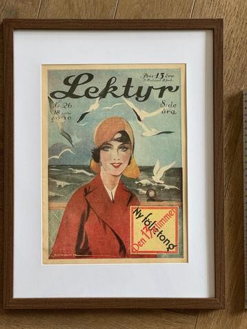 1930 Vintage Zweeds Super O U D retro look beschikbaar voor biedingen