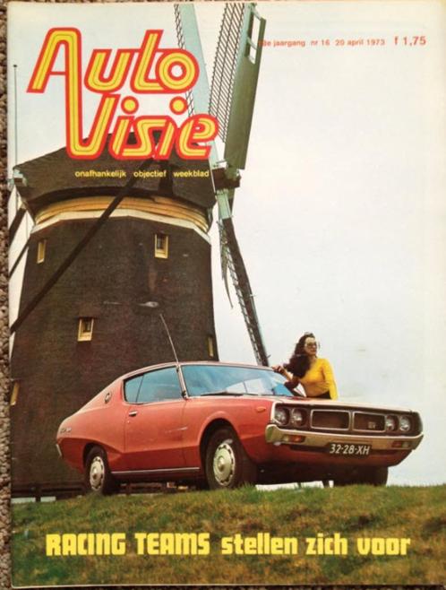AutoVisie 1973: Chrysler 2 Litres, Toyota Celica 2000, Boeken, Auto's | Folders en Tijdschriften, Gelezen, Algemeen, Ophalen of Verzenden