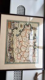 Oude landkaart, Ophalen of Verzenden, 1800 tot 2000, Nederland, Landkaart