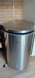 Bosch Solitaire Cooltender RVS Koelkast, 200 liter of meer, Ophalen, Met aparte vriezer, 160 cm of meer