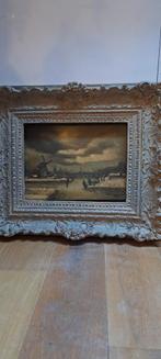 Schilderij van Brouwer met zware lijst, Antiek en Kunst, Kunst | Schilderijen | Klassiek, Ophalen