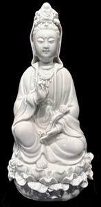 Dehua Porselein Kwan Yin Guan Yin Beeld Blanc De Chine, Antiek en Kunst, Ophalen of Verzenden