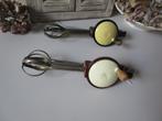 Bakelite slagroom/mayonaise kloppers, Ophalen of Verzenden
