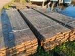Mooie partij onbehandeld Lariks planken gebruikt. 10 euro/m2, Tuin en Terras, Palen, Balken en Planken, 250 cm of meer, Gebruikt