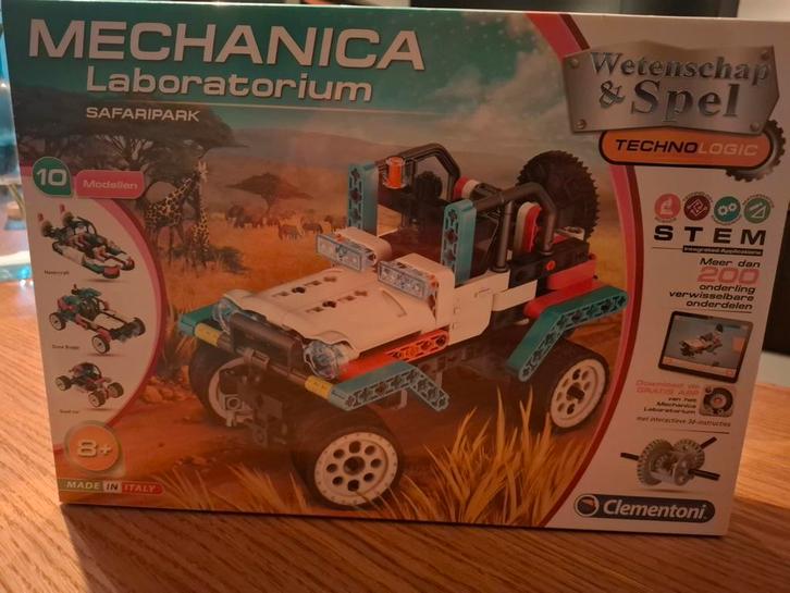 Mechanica Laboratorium Safaripark - Bouwset, Kinderen en Baby's, Speelgoed | Educatief en Creatief, Nieuw, Bouwen, Ontdekken, Ophalen of Verzenden