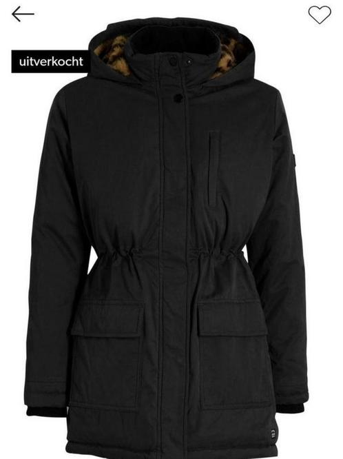 Retour jeans winterjas jas jasje zwart mt 104 zgan, Kinderen en Baby's, Kinderkleding | Maat 104, Zo goed als nieuw, Meisje, Jas