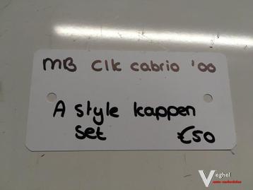 Mercedes  CLK Cabrio 2000  A stijl kappen set beschikbaar voor biedingen