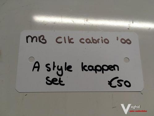 Mercedes  CLK Cabrio 2000  A stijl kappen set, Auto-onderdelen, Interieur en Bekleding, Gebruikt, Ophalen of Verzenden