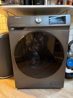 Grijze wasdroger Hisense, Witgoed en Apparatuur, Wasdrogers, Ophalen, Gebruikt, Luchtafvoer, 8 tot 10 kg